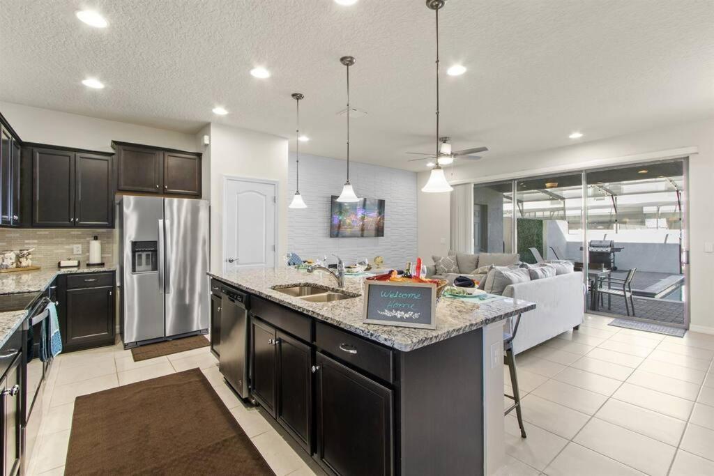 Luxury 5Bd/5Bh Home With Pool/Bbq Disney Universal Kissimmee Exterior photo