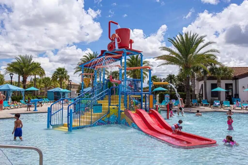 Luxury 5Bd/5Bh Home With Pool/Bbq Disney Universal Kissimmee Exterior photo